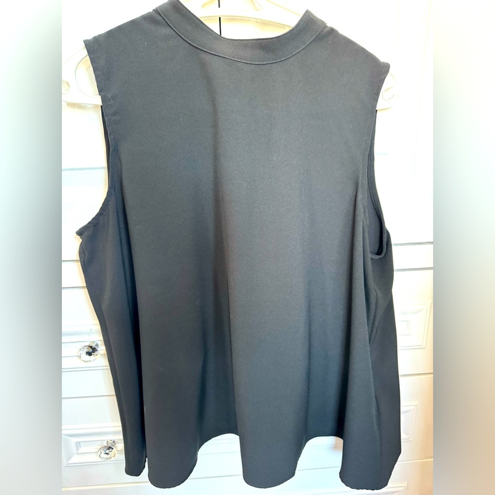 Sleeveless Open Back Top